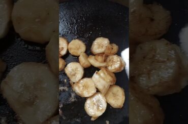 Banana ,butter with Ginger  chai ...#HEALTHY BREAKFAST