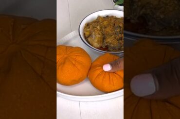 Healthy fufu alternative | Carrot fufu #shortvideo #africanfood #food #recipe