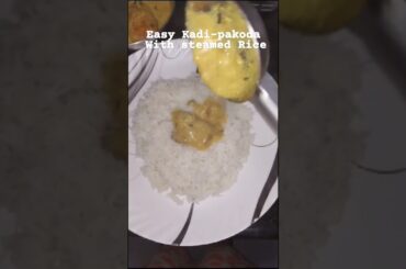 Kadi-Pakoda||lunch ideas||tastyy and healthy lunch idea||#shorts #viral #shortsvideo Kindly Support