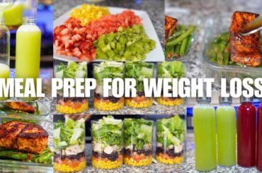 MEAL PREPPING FOR WEIGHT LOSS | RECIPES + TIPS & IDEAS!