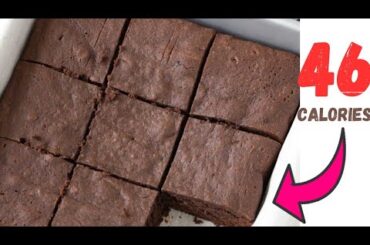 Low calorie Brownies recipe-Healthy brownies recipe-low calorie cake