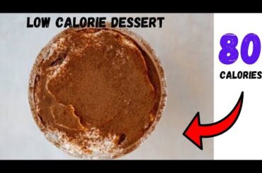 Low calorie dessert bowl-80 calories for the whole bowl of healthy dessert