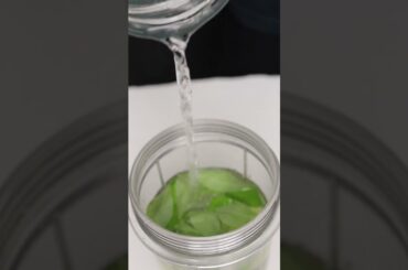 Cucumber and Curry Leaves Juice for Glowing Skin #shorts