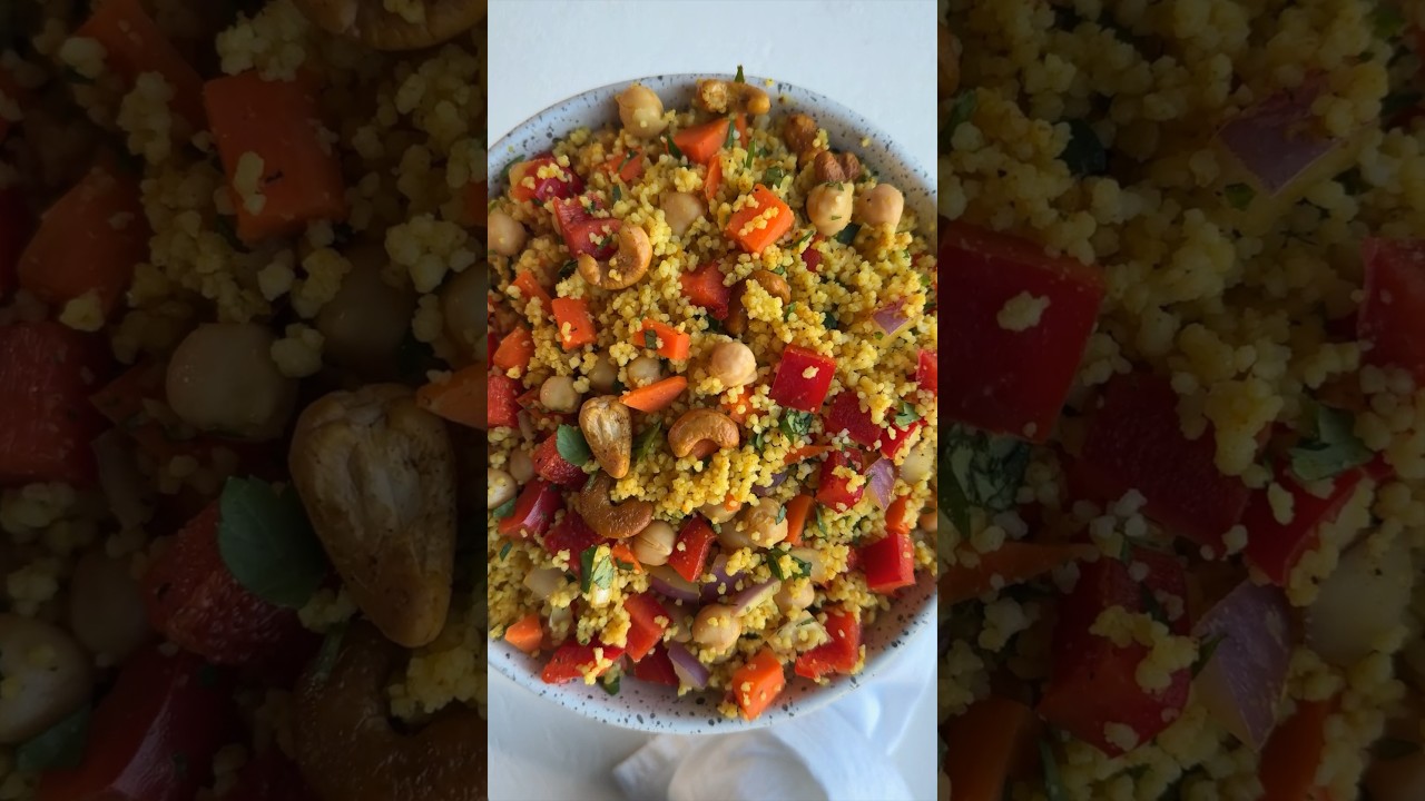 10 MINUTE HEALTHY MEAL -Couscous is so beautiful and reliable! 5 minutes to prepare! Meal prep salad 10 MINUTE HEALTHY MEAL -Couscous is so beautiful and reliable! 5 minutes to prepare! Meal prep salad