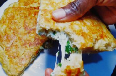 Recipe 2 Eggs And A Stale Bread. It's so Delicious! #cheese #bread #Egg