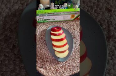 Apple “Donut” Snack Recipe  | Delicious and Healthy Treat for Kids | Easy Recipe