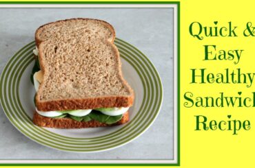 Quick and Easy Healthy Sandwich | Avocado Egg Sandwich Recipe Breakfast| Yummieliciouz Food Recipes