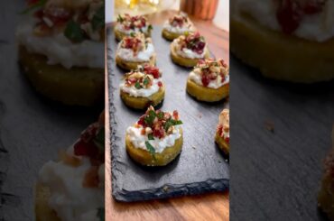 Easy Evening Snack  - Sweet Potatoes Bruschetta - Less Oil, High Fiber Weight loss snacks #shorts