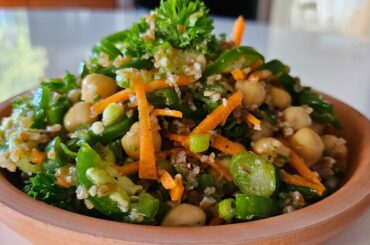 Healthy High Protein Salad Recipe for Weight Loss!