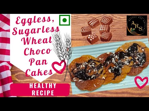 Yummy Chocolate Pan cake loaded with dry fruits eggless sugarless | Healthy Snack Recipe Yummy Chocolate Pan cake loaded with dry fruits eggless sugarless | Healthy Snack Recipe