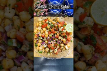 Kabuli Chana Salad Recipe | Healthy Salad Recipe | #shorts #viral #trending #chanasalad