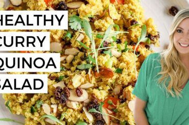 Curry Quinoa Salad Recipe | Healthy & Delicious | Perfect for Any Meal