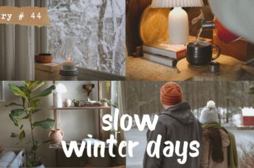 Slow and Snowy Winter Days | Playing with Clay | Healthy Recipes