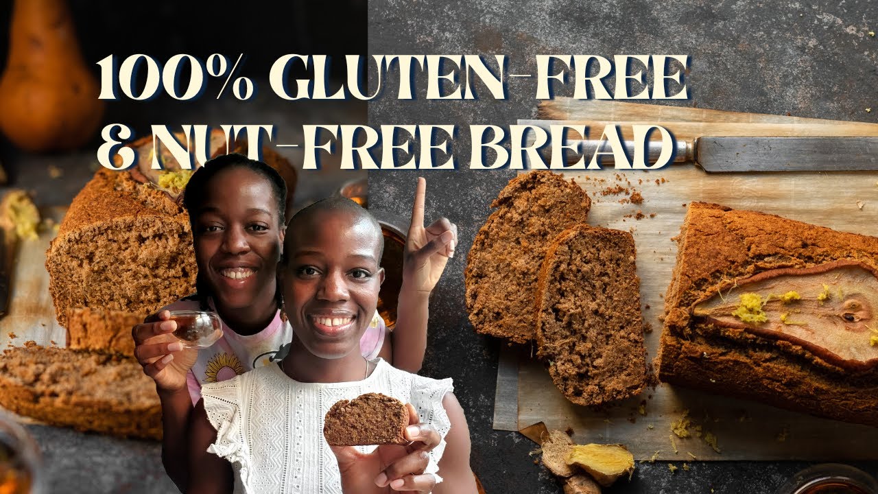 GLUTEN-FREE PEAR & GINGER BREAD: nut free bread recipes, baking recipes | Ep 52 | Creative Phebe GLUTEN-FREE PEAR & GINGER BREAD: nut free bread recipes, baking recipes | Ep 52 | Creative Phebe