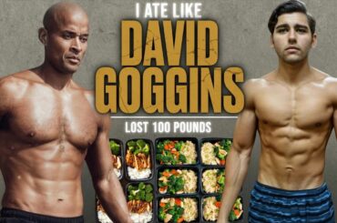 I Tried David Goggins 100 Pound Weight Loss Diet