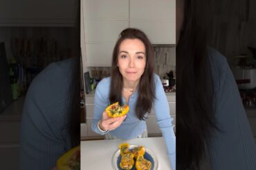 These Healthy Chicken Salad Bell Peppers help me lose weight #shorts