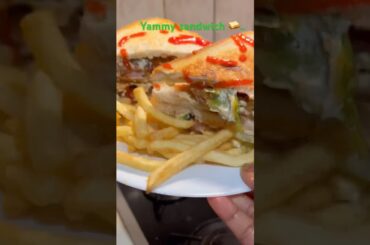 Yammy instant sandwich #sandwich#recipe#cooking#homemade#healthy #shorts#bangla #viral#ytshorts