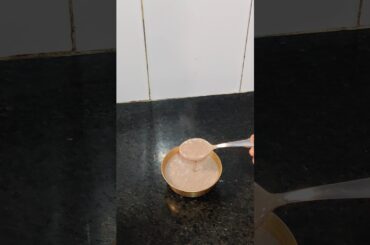 1year baby food || healthy breakfast recipe || ragi porridge | #babyfood #recipe #shorts