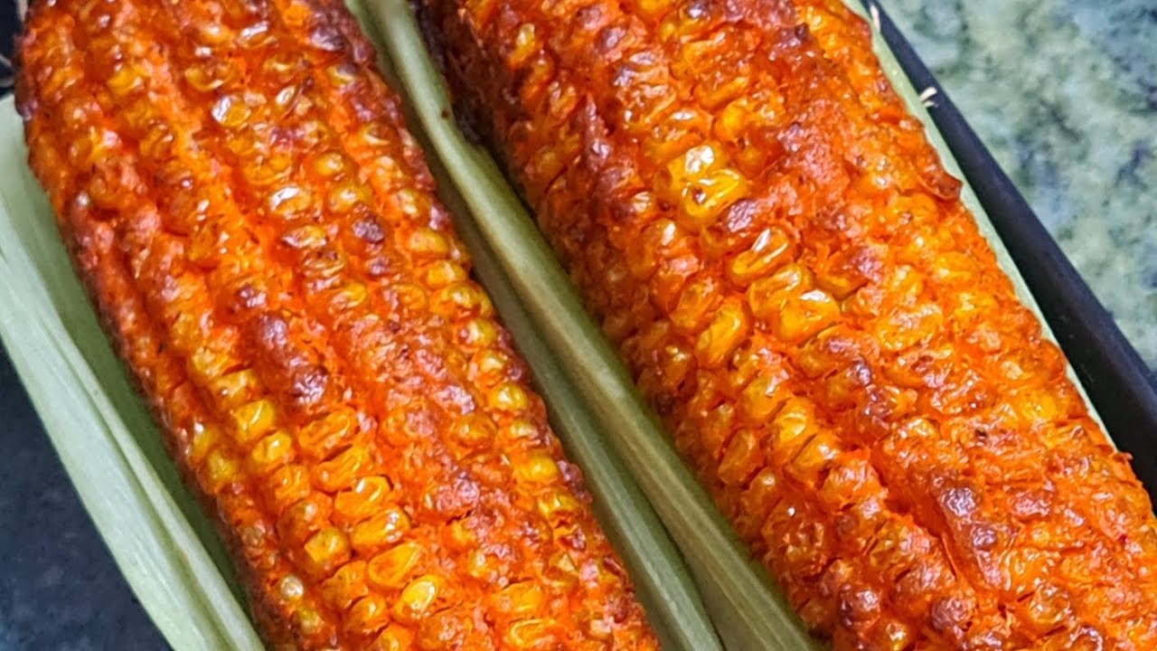 Tandoori Makai – Tandoori Bhutta – Tandoori Corn On-The-Cob – Healthy And Tasty Airfryer Recipe Tandoori Makai - Tandoori Bhutta - Tandoori Corn On-The-Cob - Healthy And Tasty Airfryer Recipe