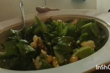 Healthy quick protein salad | Salad Recipes Vegetarian | Salad Recipe Indian | Lettuce & Feta Salad