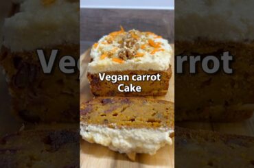 Vegan carrot cake