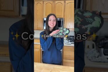 Recipe in the comments! #corntortillas #healthy #shorts