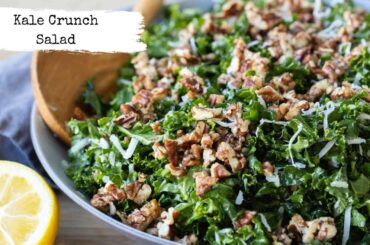 Kale Crunch Salad | For all kale lovers out there