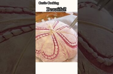 Beautiful Sourdough Bread / Sourdough Purple Sweet Potato Bread #shorts