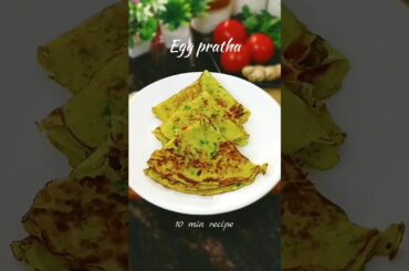 Egg pratha | simple healthy breakfast #eggparatha #10minbreakfast