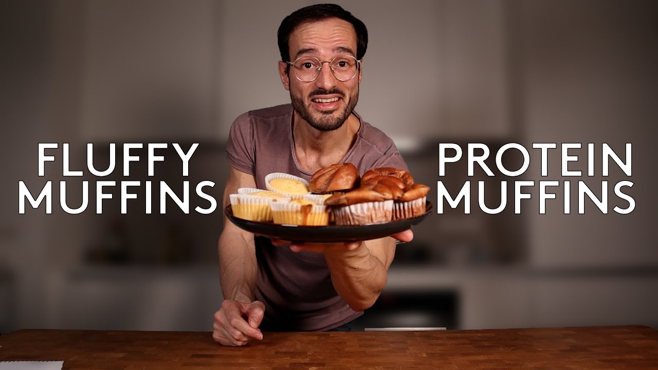 INSANE Muffins vs. Protein Muffin Recipe | How to make Low calorie Muffins for weight loss INSANE Muffins vs. Protein Muffin Recipe | How to make Low calorie Muffins for weight loss