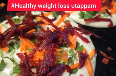 #Healthy weight loss milletes utappam,pls subscribe mychnl frnds for more recipes, mecookstastybites