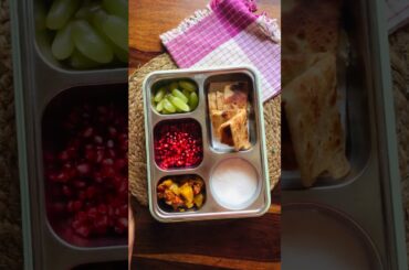 Healthy lunch box for kids | Daily lunch box ideas #sammykalunchbox #shorts #alooparatha  #youtube