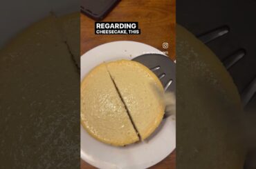 Weight loss tip #4: cheesecake #trainforlife