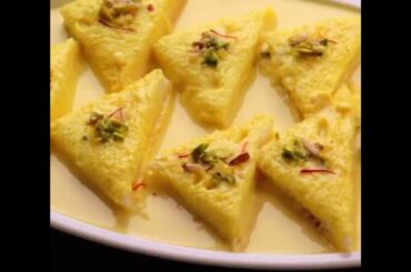 Healthy Bread milk dessert recipe #viral #yt #ytshorts #breaddessert #shortsviral #desserts #food