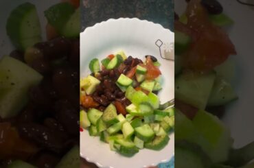 kidney beans salad #weightloss #healthyfood #healthysalad #rajmasalad