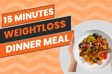 Healthy Dinner Recipe for Weightloss | AirFryer Roasted Tofu & Veggies | High Protein Salad Dressing