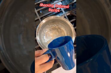 Morning Oatmeal  Breakfast| Healthy - weight-loss oats Recipe| junck free breackfast idea|#shorts