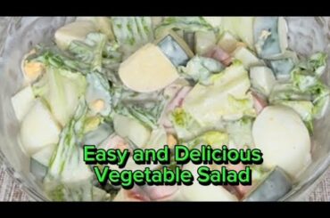 Best Healthy Salad Recipe | Delicious Vegetable Salad | Sabroso Pinoy Recipe