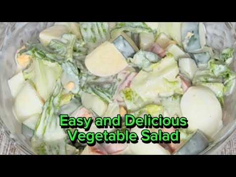 Best Healthy Salad Recipe | Delicious Vegetable Salad | Sabroso Pinoy Recipe Best Healthy Salad Recipe | Delicious Vegetable Salad | Sabroso Pinoy Recipe
