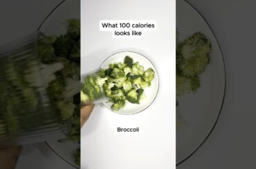 What 100 Calories Looks Like! #calories #caloriedeficit #caloriecounting #diet #weightloss