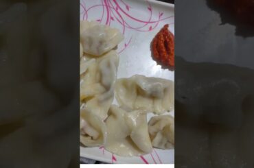 Easy Boil Momos with lal chatni #food #foodie #lifestyle #goodfood #healthy #homemade