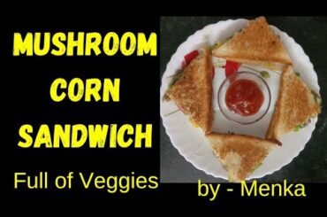 HEALTHY SANDWICH -Full of Veggies | Sandwich Recipe | Cheesy Grilled Sandwich | Easy Sandwich