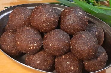 Ragi Laddu Recipe/ Healthy Laddu For Kids/Tasty, Healthy & Nutritious Ladoo Recipe / Energy