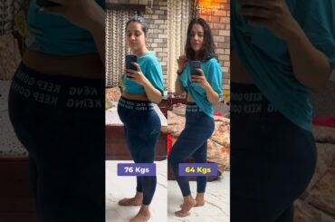 12 kgs weight loss || Post Delivery Belly Fat gone