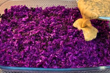 Do you have red cabbage and red carrot? This recipe helps me burn belly fat! Healthy recipes