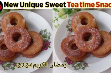 10 minutes Easy & Quick Sweet Recipe |New Bread Sweet |Bread Donuts Recipe|Instant bread Sweet Recip