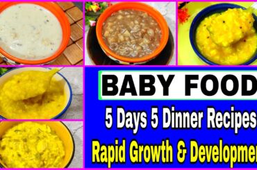 Baby Food Recipes For 1-5 Years | Dinner Recipes For Baby 1-5 | Healthy Food Bites