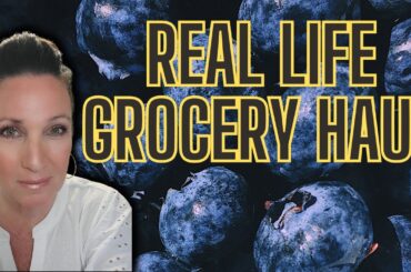 Realistic grocery haul when your the only one eating healthy!