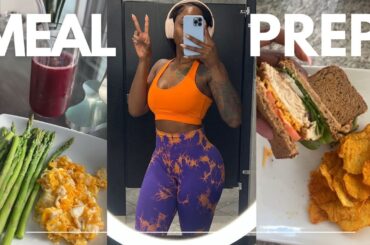 SUNDAY RESET: HEALTHY MEAL PREP + EASY LUNCH IDEAS + STAYING ON TRACK