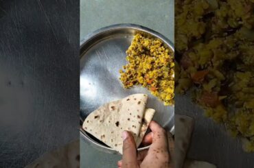 Healthy Lunch #new#shorts#magdal #sabji #roti #gol #dungri #tesy #healthy#khana#like#share#subscribe